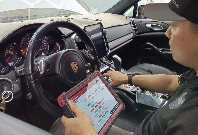 đọc lỗi xe porsche chính xác