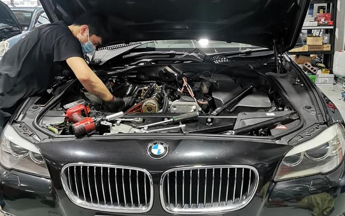 sửa xe bmw tại ap workshop