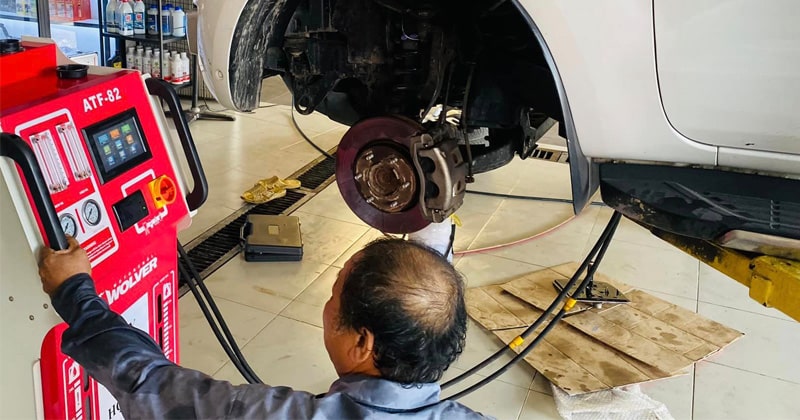 địa chỉ thay dầu số tự động tuần hoàn