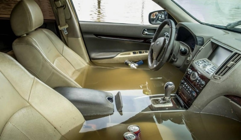 nguyên nhân xe ô tô bị ngập nước