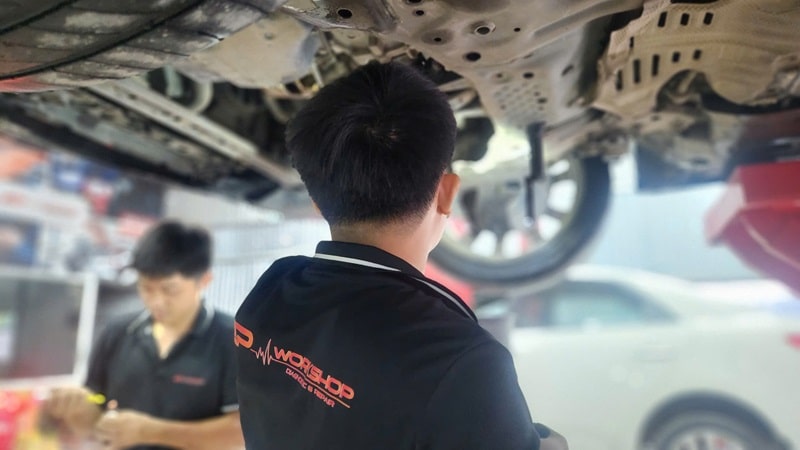 quy trình sửa xe ô tô ngập nước chuyên nghiệp