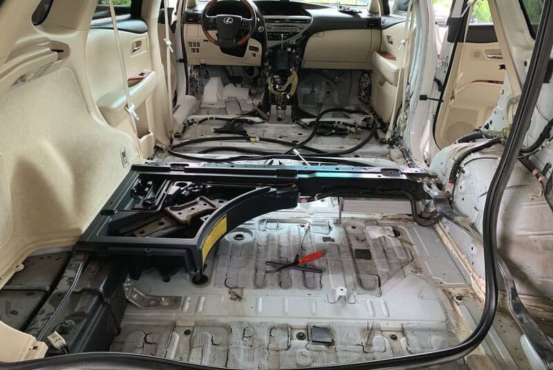 cách xử lý xe ô tô ngập nước