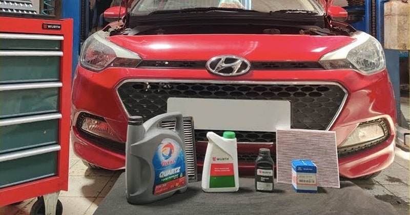 bảo dưỡng xe hyundai tại hà nội