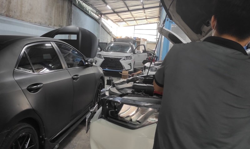dịch vụ sửa ô tô tại ap workshop