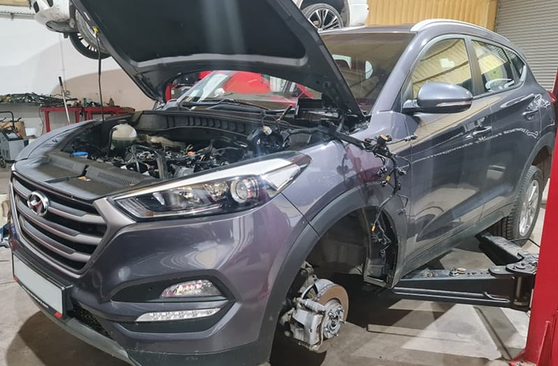 những hư hỏng thường gặp của xe hyundai