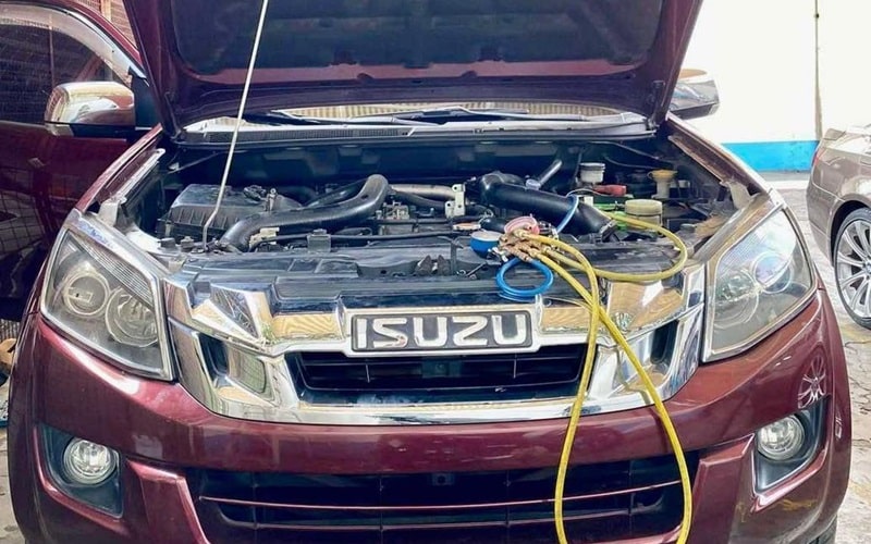 các hư hỏng của xe isuzu