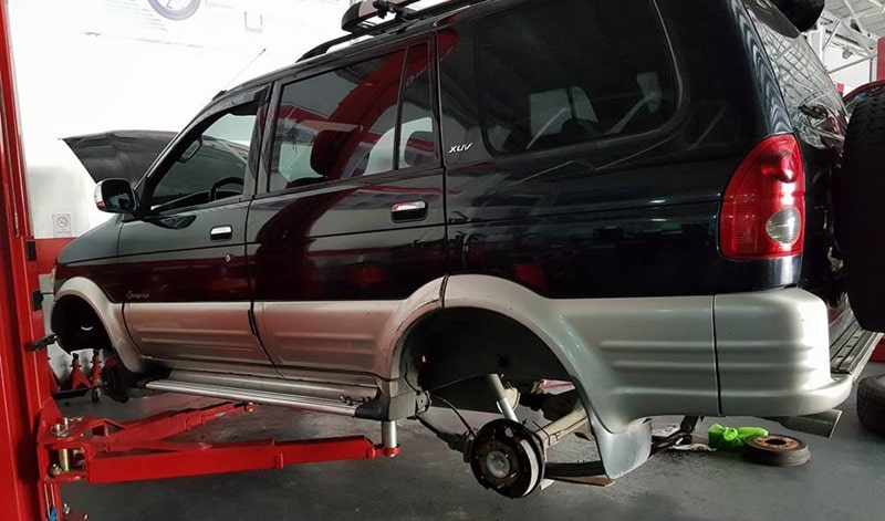gara chuyên sửa xe isuzu uy tín