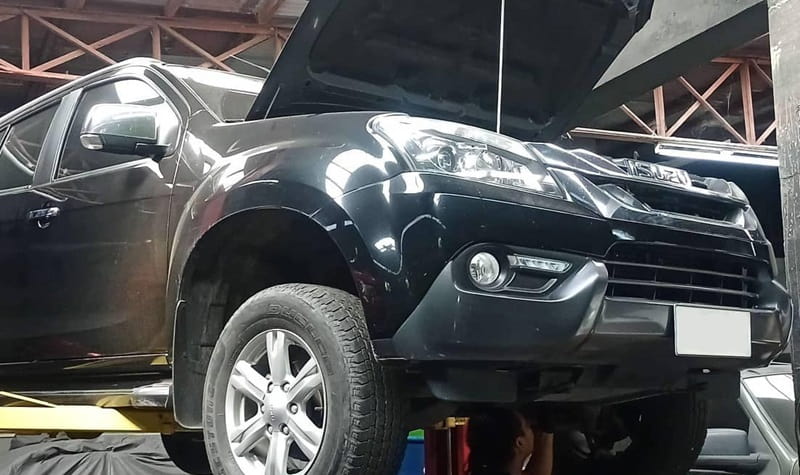 dịch vụ sửa chữa xe isuzu