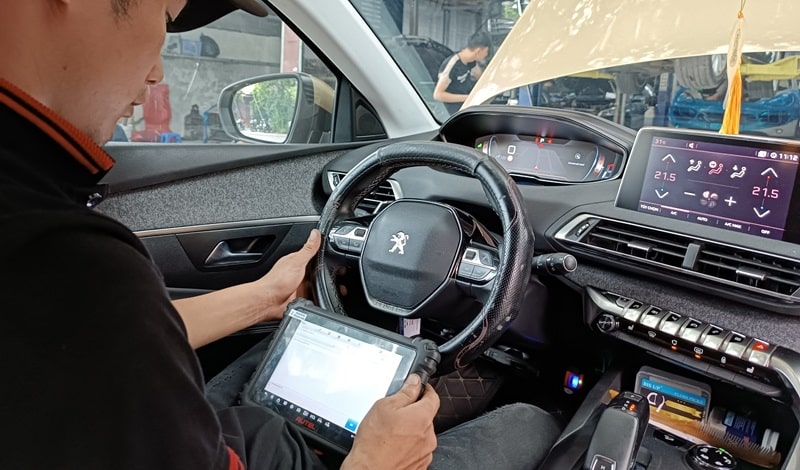 đọc lỗi xe peugeot chính xác