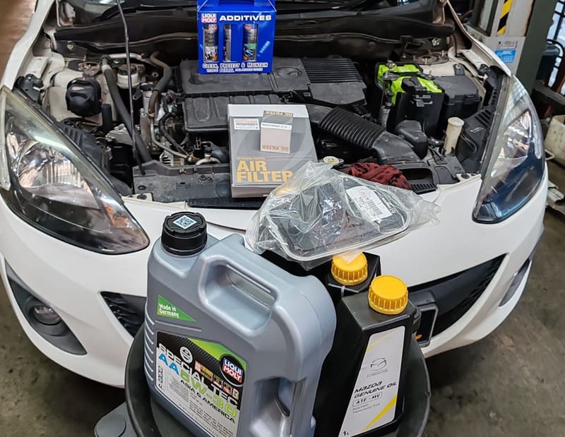 lịch bảo dưỡng xe mazda định kỳ