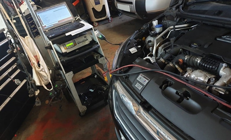 quy trình sửa chữa ô tô peugeot