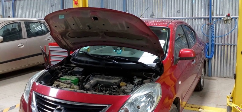 quy trình sửa chữa xe nisssan chuyên nghiệp