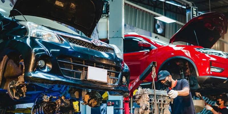 gara chuyên bảo dưỡng xe toyota tại hà nội