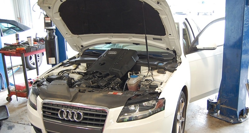 lịch bảo dưỡng ô tô audi chi tiết