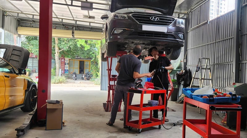 quy trình bảo dưỡng định kỳ xe hyundai