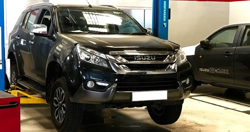 quy trình bảo dưỡng xe ô tô isuzu chuyên nghiệp