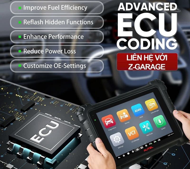 hoạt động của máy đọc lỗi ô tô