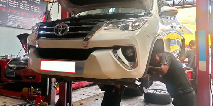 sửa xe ô tô toyota tại z-garage