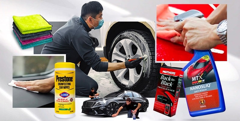 chăm sóc xe đúng cách tại nhà