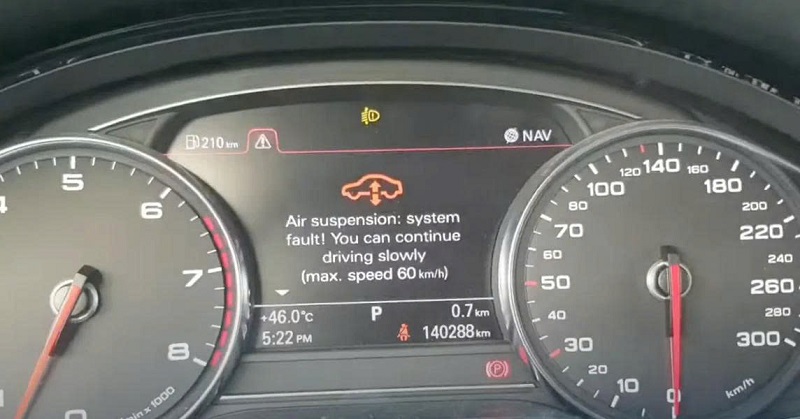 lỗi bóng hơi ô tô