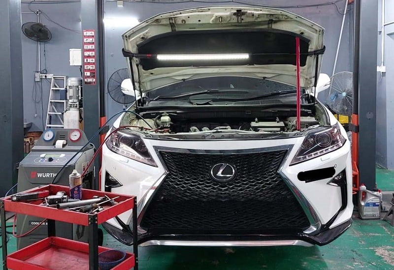 bảo dưỡng xe lexus tại hà nội