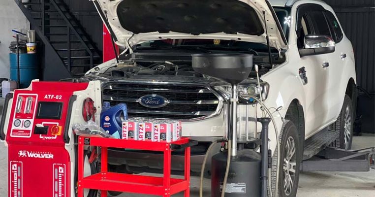 gara thay dầu nhớt hộp số ô tô tại hà nội