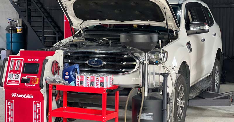 gara thay dầu nhớt hộp số ô tô tại hà nội