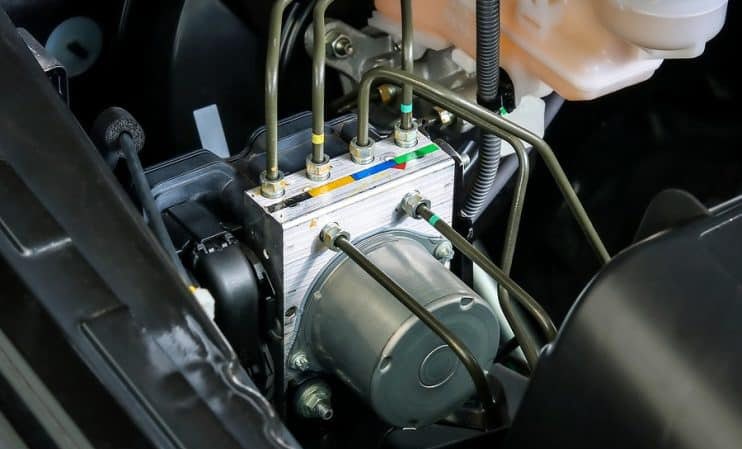 cụm điều khiển thủy lực abs thực tế