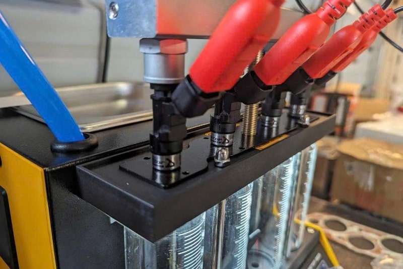 máy vệ sinh kim phun xe ô tô