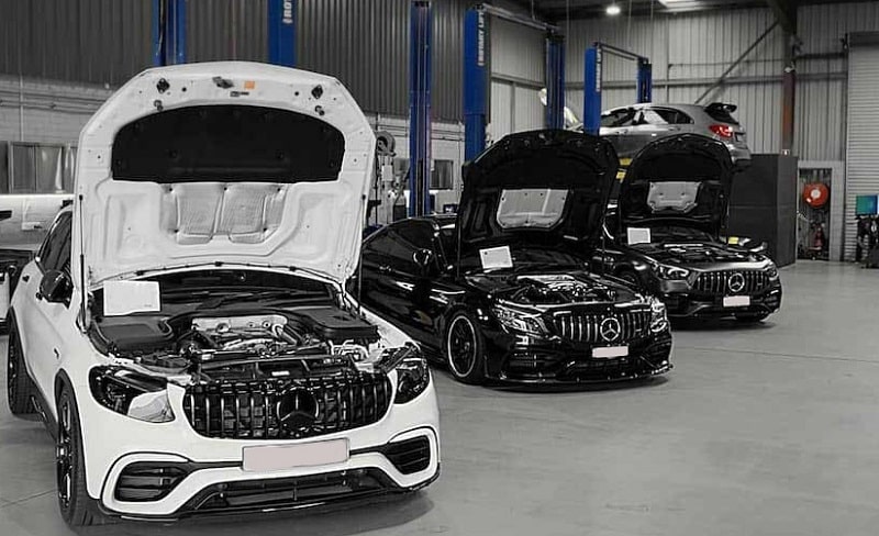 bảng giá bảo dưỡng xe mercedes