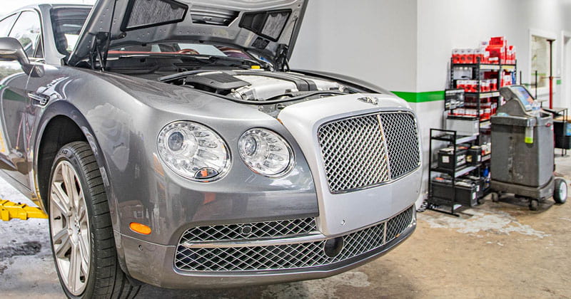 gara bảo dưỡng xe bentley tại hà nội uy tín