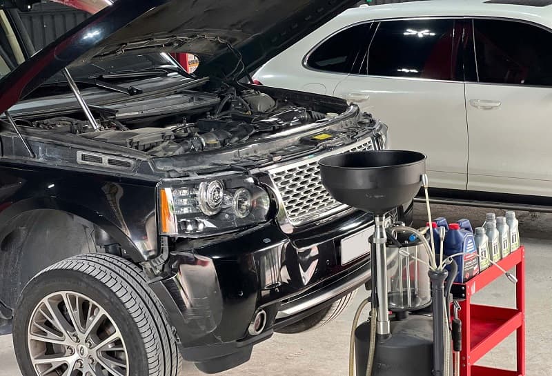 bảo dưỡng xe land rover tại z-garage