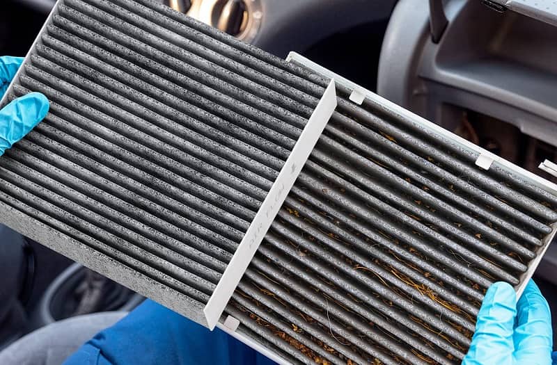 điều hòa ô tô lạnh yếu