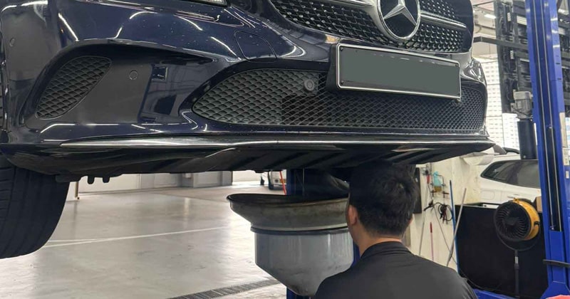 gara bảo dưỡng xe mercedes tại hà nội