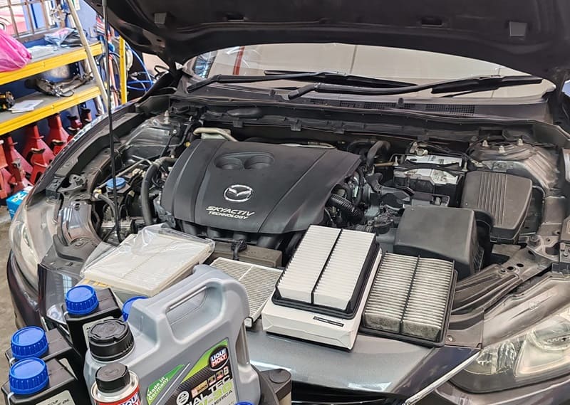 Bảo dưỡng xe Mazda tại Long Biên, Hà Nội | nhanh, giá tốt
