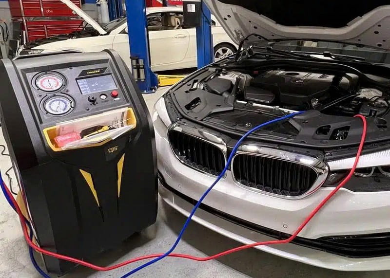 quy trình bảo dưỡng điều hòa ô tô