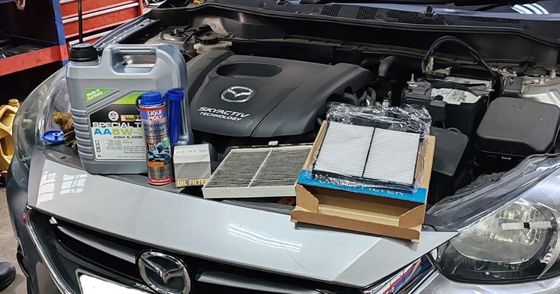 Chuyên sửa chữa xe Mazda tại Hà Nội giá tốt nhất, bảo hành 1 năm