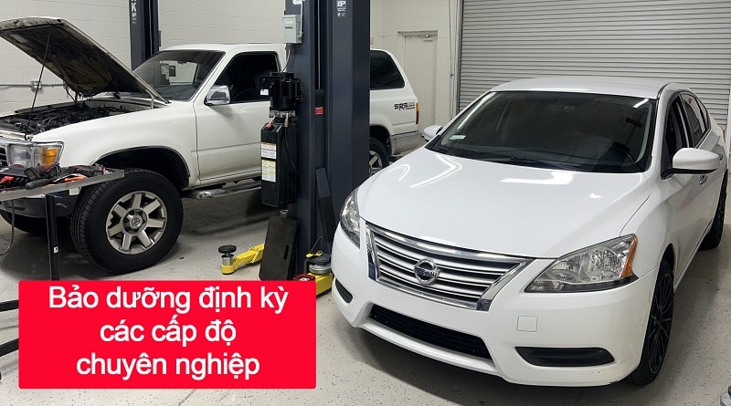 bảng giá bảo dưỡng xe nissan tại long biên hà nội