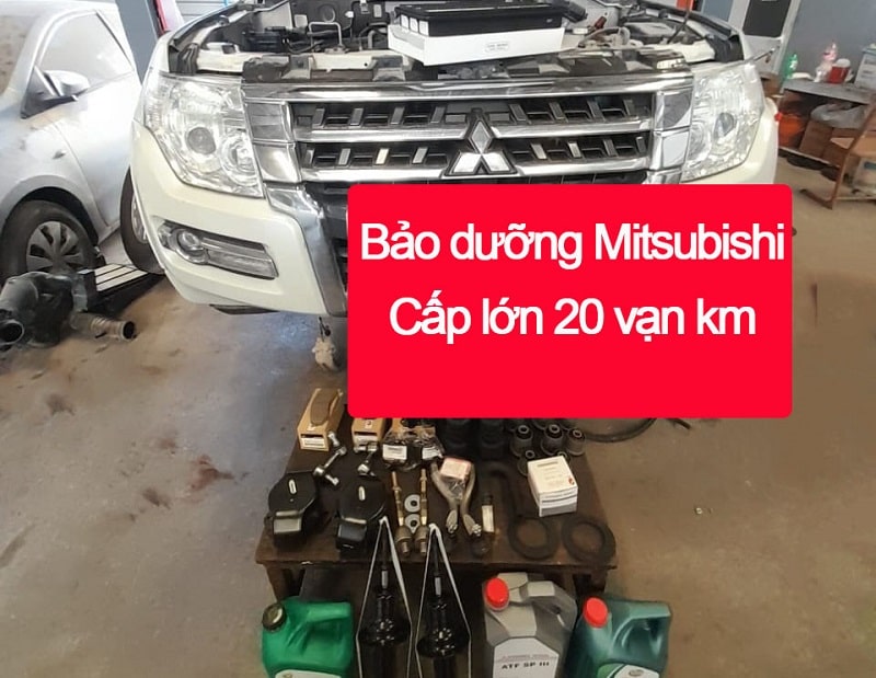 bảo dưỡng chuyên sâu mitsubishi tại hà nội