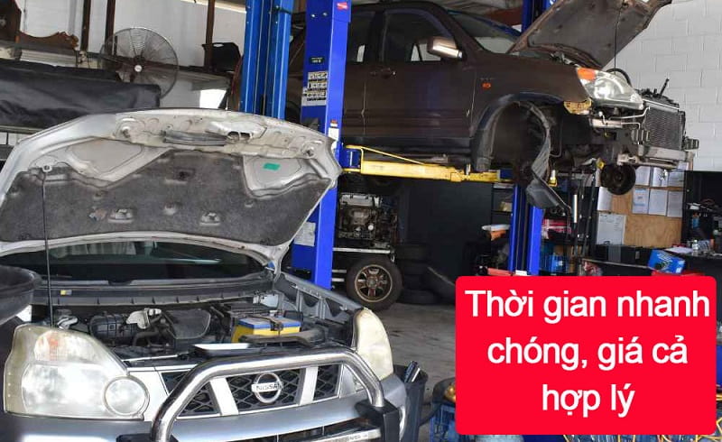 gara chuyên nissan tại hà nội